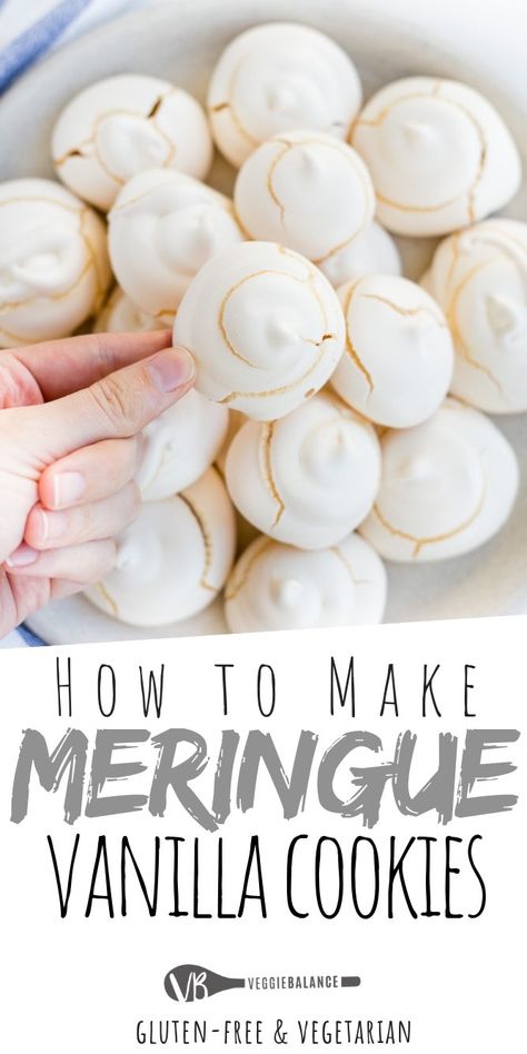 Merangue Recipe Cookies, Meringue Recipe Cookies, Merange Cookies Meringue, Meringue Puffs, Cookie Meringue, Meringues Cookies, Merengue Cookies, Meringue Cookies Recipe, Vanilla Meringue Cookies