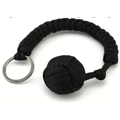 Self-Defense Survival Lanyard Keychain 🔪 #EDCKnifeBeads #KnifeAccessories #EverydayCarry #EDC #GearCustomization #TacticalBeads #ParacordBeads #HandcraftedBeads #ArtisanBeads #KnifeCollecting #KnifeEnthusiast #GearUpgrade #UniqueBeads #FunctionalArt Monkey Fist Keychain, Paracord Monkeyfist, Paracord Accessories, Everyday Carry Bag, Self Defense Keychain, Paracord Beads, Paracord Keychain, Paracord Survival, Lanyard Keychain