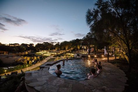 Peninsula Hot Springs named best mineral spring spa in the world Spring Architecture, Spring Spa, Spring Resort, Wellness Spa, Luxury Dining, Luxury Spa, Hot Springs, Dining Experiences, Springs