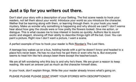 How Not To Start A Story, Writing The Ending To A Story, Starting Off A Story, Interesting Ways To Start A Story, Starting A Story Ideas, How To Start A Chapter Book, Sentences To Start A Book With, How To Start The Beginning Of A Story, Story Starting Prompts