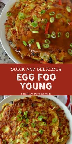 Chicken Egg Foo Young Recipe, Egg Foo Young Recipe, Chicken Egg Foo Young, Chicken Smothered, Egg Omelette, Thanksgiving Breakfast, Chinese Egg, Healthy Breakfast Recipes Easy, Easy Chinese Recipes