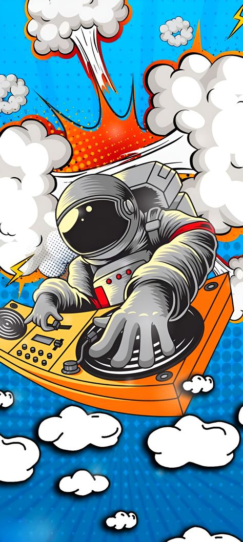 Acting dj Dj Wallpaper Hd Iphone, Dj Wallpaper Backgrounds, Dj Art Artworks, Dj Cartoon, Dj Illustration, Dj Wallpaper, Dj Painting, Sample Packaging, Flatwoods Monster