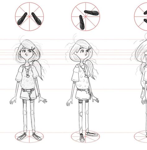 Character Rotation Design Reference, Sheridan Character Rotation, Character Rotation Animation, Sheridan Animation Portfolio, 360 Character Design, Character Turn Around, Animation Turnaround, Turnaround Animation, Character Rotation