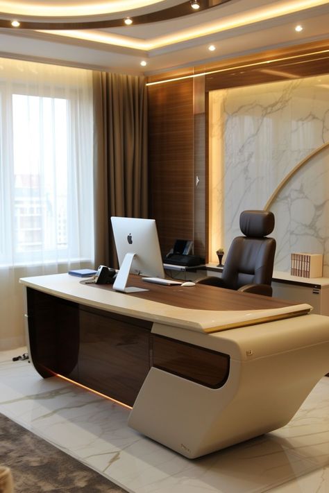 work from home office office desk decor office interiors modern design house design office colors Manager Room, Office Reception Table Design, Restaurant Seating Design, Executive Table, Small Office Design Interior, Quran Tilawat, Corporate Interior Design, Retail Store Interior Design, Classical Interior