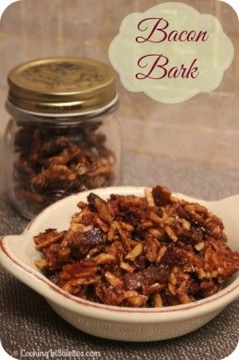 Calling all Bacon lovers - this Bacon Bark is the perfect sweet and salty treat to give or receive!  One bite and you will have your friends and family begging for the recipe. Bacon Bark, Salty Treats, Bacon Lover, Bacon Recipes, Sweet And Salty, Healthy Dessert, Candy Recipes, Sweet Treat, Food Gifts