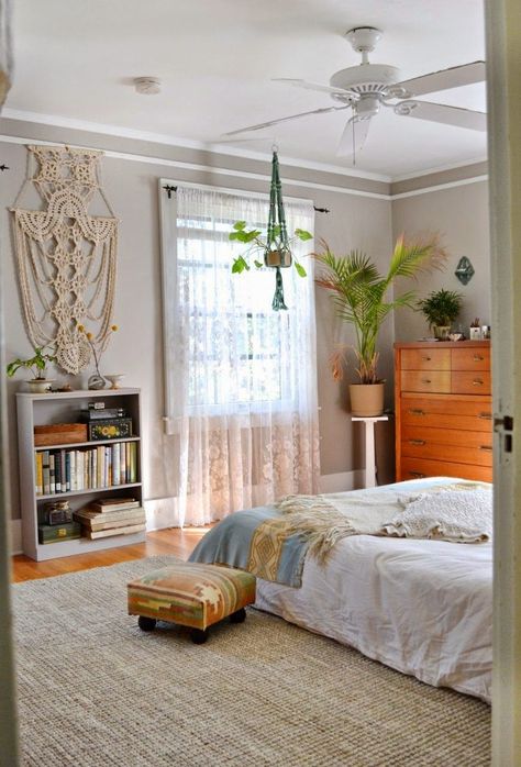 The relaxing home ... Bohemian Bedrooms, Mattress On Floor, Floor Ideas, Bohemian Bedroom, The Bedroom, My New Room, Home Fashion, Apartment Living, New Room