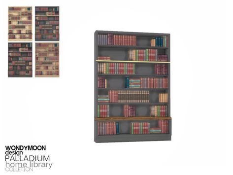 Palladium Bookshelf by Wondymoon Sims 4 Cc Book Nook, Ts4 Bookshelf Cc, Ts4 Library Cc, Sims 4 Cc Furniture Bookshelf, Sims Bookshelf, Sims4 Cc Bookshelf, The Sims 4 Library Cc, Sims Bookshelf Cc, Sims 4 Cc Bookshelves