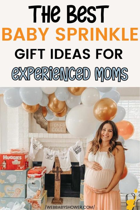 It's not your first time celebrating your bundle of joy, but it does not mean your baby sprinkle has to be boring! Here are some of the best gift ideas to sprinkle your Baby Sprinkle celebration for an amazing celebration. Small Sprinkle Shower Ideas, Simple Sprinkle Shower Ideas, Sprinkle Shower Gift Ideas, 3rd Baby Sprinkle Ideas, Baby Sprinkle Decorations Girl, Sprinkle Party Decorations, 2nd Child Baby Shower Ideas, 4th Baby Shower Ideas, Twin Baby Sprinkle Ideas