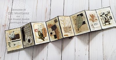 Accordion Art Book, Accordion Artist Book, Accordion Book Art, Accordian Books Diy, Accordion Book Ideas, Accordion Book Design, Accordion Books, Accordian Book, Tim Holtz Distress Crayons