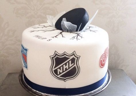 Funny Grooms Cake, Hockey Banquet, Hockey Birthday Cake, Hockey Cake, Hockey Wedding, Hockey Cakes, Hockey Birthday Parties, Hockey Party, Hockey Birthday