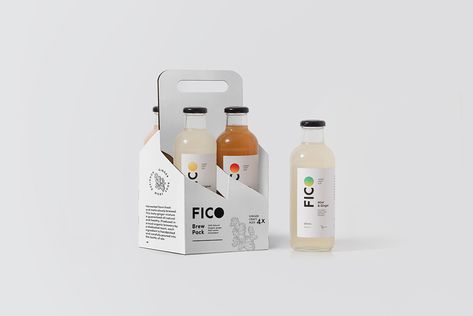 Secondary Packaging, Dessert House, Milk Packaging, Juice Packaging, Branding Design Packaging, Retail Design Blog, Beverage Packaging, Bottle Packaging, Creative Packaging Design