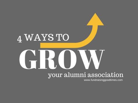 Four ways to grow your alumni association Tennessee State University, Nonprofit Fundraising, Alumni Association, Alma Mater, The Bad, How To Grow, Non Profit, To Grow, The Good