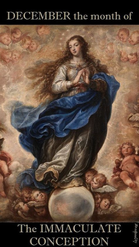 Pinterest Feast Of Immaculate Conception, Immaculate Conception Of Mary, Our Lady Of Immaculate Conception, The Immaculate Conception, Mama Mary, Immaculate Conception, Blessed Mother Mary, The Virgin Mary, Holy Mary