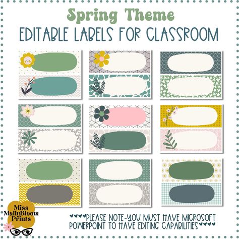 Editable Classroom Labels, Name Labels, Editable Name Labels, Classroom Decor, Labels Template, Printable Labels, Display Set for Elementary https://etsy.me/3vrzw0S Art Class Posters, Valentines Day Bulletin Board, Teacher Bulletin Boards, Growth Mindset Posters, Art Classroom Decor, Classroom Labels, Editable Labels, Classroom Printables, Teacher Printable