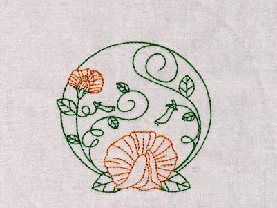 Sweet Embroidery Designs Peony Quilt, Sweet Embroidery, Floral Machine Embroidery Designs, Garden Embroidery, Sweet Pea Flowers, Quilt Squares, Free Machine Embroidery Designs, Flower Embroidery Designs, Free Machine Embroidery