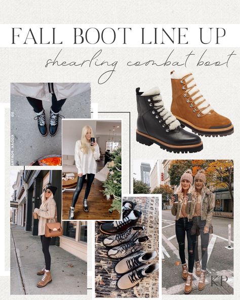 Lace Up Winter Boots Outfit, Marc Fisher Izzie Boot Outfit, Shearling Boots Outfit, Lace Up Boot Outfit, Winter Boots Outfits, Outfits Cold, Winter Outfits Cold, Fur Lined Boots, Shearling Boots