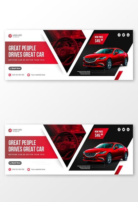 Billboard Banner Design, Graphic Banner Design, Car Cover Photo, Pikbest Graphic Design Templates, Web Banner Design Layout, Car Social Media Design, Otomotif Design, Car Banner Design, Cars Banner