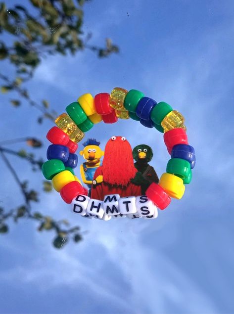 Weirdcore Bracelets, Dhmis Bracelet, Character Kandi Bracelets, Dhmis Kandi, Kandi Bracelets Matching, Garfield Bracelet, Gravity Falls Kandi, Scene Kandi Bracelets, Kandi Ideas Words