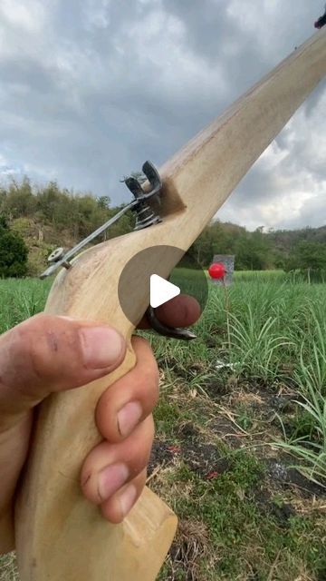 Wooden Diy on Instagram: "Amazing powerful Gun wood diy slingshot #powerful #slingshot #fyp #wood #diy #craftidea" Diy Slingshot, Bamboo Diy, Easy Diy Hacks, Crossbow, Hacks Diy, Diy Homemade, Diy Hacks, Craft Diy, Wooden Diy