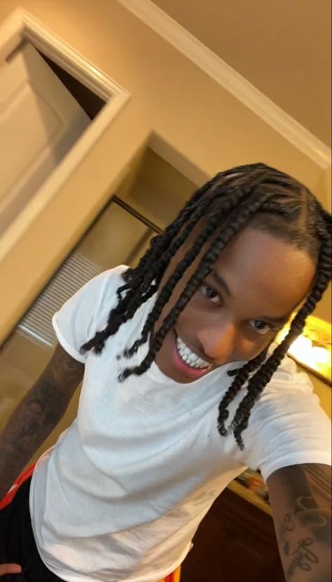 Studs Hairstyles Braids, Studs With Braids, Studs Hairstyles, Stud Hairstyles, Studs With Dreads, Hair Twists Black, Braid Styles For Men, Cornrow Hairstyles For Men, Natural Braided Hairstyles