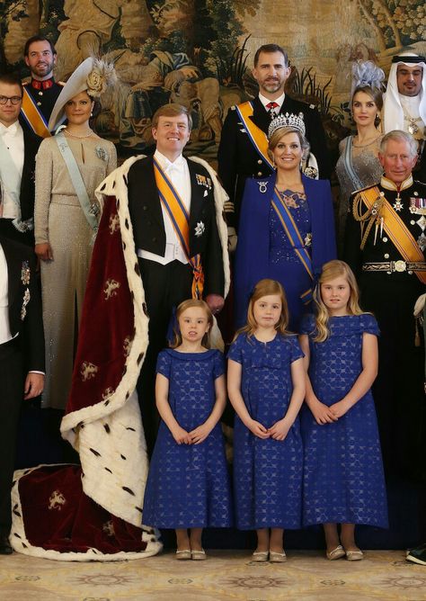 The New Royal Family Of The Netherlands. Queen Of Netherlands, Lalla Salma, Dutch Princess, Kroonprinses Victoria, Regina Maxima, Prins William, Princesa Real, Prins Harry, Dutch Royalty