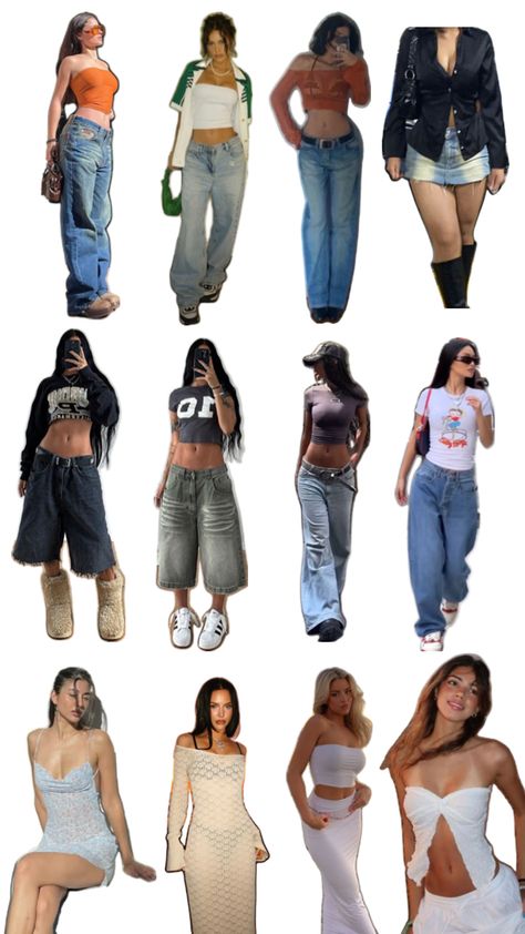 90s Hiphop Outfit Women, Soft Streetwear Aesthetic, Hiphop Outfit, Girly Streetwear, Cute Concert Outfits, Outfits For Mexico, Dressy Casual Outfits, Boujee Outfits, Earthy Outfits