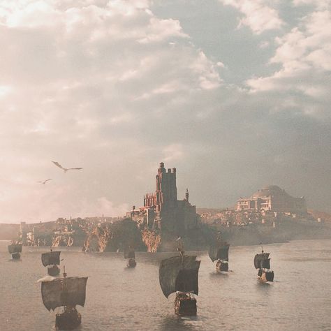 House Of The Dragon Visuals, Essos Aesthetic, Valyrian Aesthetic, Westeros Aesthetic, Velaryon Aesthetic, Game Of Thrones Story, Arryn House, Asoiaf Aesthetic, Daeron Targaryen