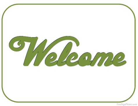 Welcome Sign Printable, Welcome Boards, Welcome Signs, Old Cottage, Wood Painting, Color Of Life, New Beginnings, Vimeo Logo, Welcome Sign