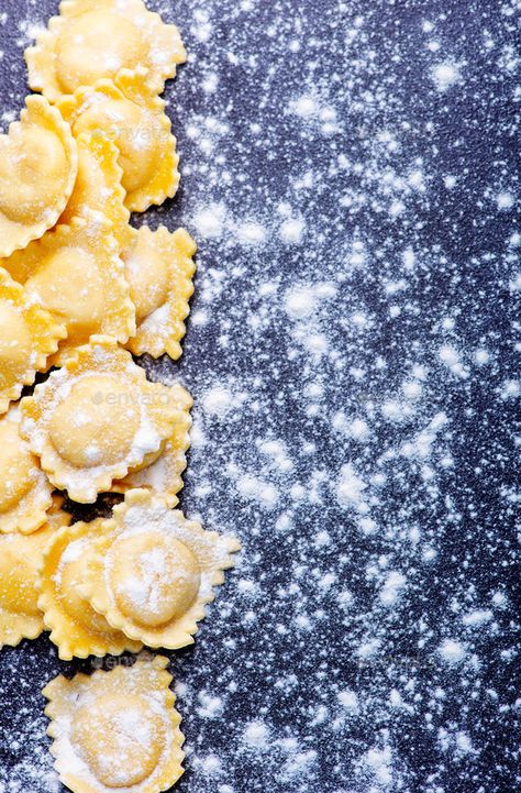 ravioli by tycoon101. raw ravioli, tomato pasta and fresh basil #Affiliate #raw, #ravioli, #tomato, #basil Ravioli Pasta, Food Photography Tutorial, Healthy Herbs, Tomato Pasta, Pasta Noodles, Food Photography Styling, Italian Pasta, Tomato Basil, Food Presentation