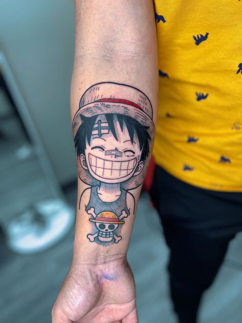 Monkey D Luffy Tattoo Ideas, Luffy Tattoo One Piece, Luffy Tattoo Design, Monkey D Luffy Tattoo, Tatos Ideas, Luffy Tattoo Ideas, Luffy Tattoo, Artemis Tattoo, Kakashi Anbu