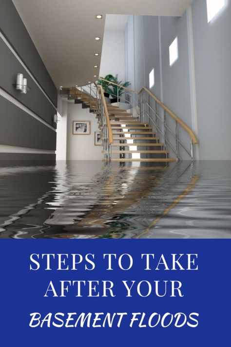 Steps To Take After Your Basement Floods #basement #flooding #flood #steps #tips #whattodo Basement Flooding Solutions, Clean Basement, Closed In Porch, Concrete Basement Floors, Basement Floors, Laminate Tile Flooring, Clean Concrete, Wet Basement, Flooded Basement