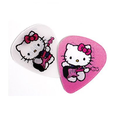 Decorated Guitar, Hello Kitty Guitar, Cool Guitar Picks, Life Vibes, Guitar Obsession, Hello Kitty Aesthetic, Guitar Pics, Cool Electric Guitars, Hello Kitty Pictures