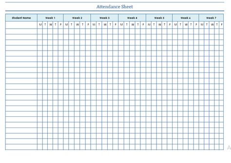 School Attendance Sheet Template | Free Sheet Templates Employee Attendance Sheet Template, Attendance Sheet In Excel, Attendance Template, Classroom Attendance, Attendance Chart, Eagle Icon, Sign In Sheet Template, Minimalist Template, Study Hall