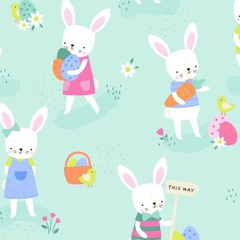 Happy Easter 🐰🐣🐰 #happyeaster #Easter #easterbunny #bunny #pattern #printandpattern ##surfacepatterndesign #surfacedesign #illustration #characterdesign #spring #eastereggs #chicks Bunny Doodle, Easter Illustration, Surface Pattern Design, Happy Easter, Surface Design, Easter Bunny, Easter Eggs, Easter, Doodles