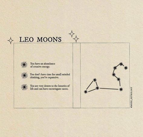 Moon In Leo Aesthetic, Virgo Sun Leo Moon, Leo Moon Aesthetic, Zodiac Makeup, Leo Moon, Moon Zodiac, Signs Horoscope, Moon In Leo, Vision Board Affirmations