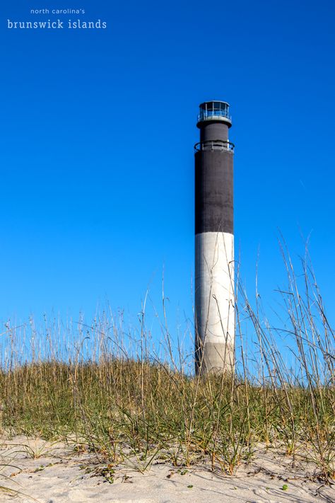 What a wonderful day to be in Caswell Beach, home to the Oak Island Lighthouse! Oak Island Lighthouse, Beautiful Beach Sunset, Holden Beach, Island Town, Myrtle Beach Vacation, Tourism Development, Ocean Isle Beach, Heritage Museum, Beach Road