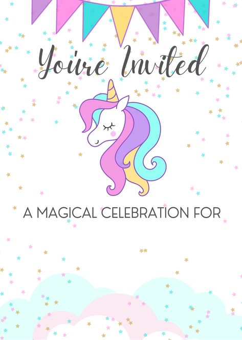 Pineapple Quotes Inspiration, Number Cake Ideas, Unicorn Number Cake, Pineapple Quotes, Unicorn Party Invitations, Fondant Unicorn, Unicorn Template, Printable Unicorn Birthday, Handwritten Cards