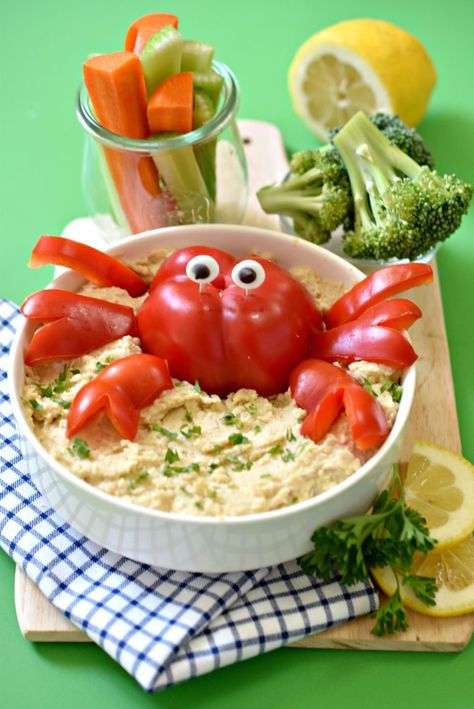 Octopus Party Food, Clambake Birthday Party, Crab Shaped Food, Crabfest Party Ideas, Crab Themed Food, Seafood Themed Party Food Ideas, Crab Fest Party Ideas, Crab Theme Birthday Party, Crab Party Ideas