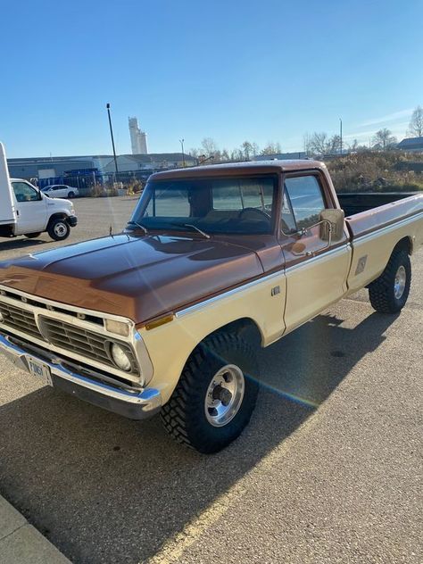 Ford F100 Lovers | This is my 1975 F100 Custom | Facebook Hot Trucks, Dream Trucks, Truck Pictures, Dream Vehicles, Funny Text Conversations, Life Quality, Ford F100, Classic Pickup Trucks, Ford Pickup Trucks