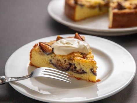 Get Fresh Fig and Ricotta Cake Recipe from Food Network Fresh Fig Cake Recipe, Fig And Ricotta, Fig Cake Recipe, Ricotta Cake Recipes, Fig Cake, Ina Garten Recipes, Ricotta Cake, Fig Recipes, Barefoot Contessa