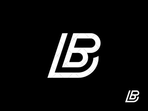 Lb Logo, Modern Logotype, Lounge Logo, Unique Monogram, Logo Idea, Monogram Logo Design, Letter L, Letter Logo Design, Minimal Modern