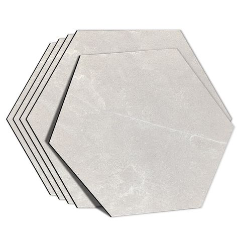 PRICES MAY VARY. High-End Quality: 15-sheet 9"x7.87"x0.12" PVC peel and stick floor tiles. Heavy duty 0.12" thick self-adhesive floor tile is scratch-resistant, sturdy and durable for long-term use. Adopting reinforced PVC material, hexagon peel and stick tile for floor with wood grain texture will bring a natural look, to match today's modern room decor. Super Strong Adhesive: Thick PVC peel and stick flooring is more adhesive than ordinary vinyl one. The adhesive on the back of KASARO peel and Peel And Stick Kitchen Floor Tile, Peel And Stick Hexagon Tile Floor, Modern Bathroom Flooring Ideas, Peel N Stick Flooring, Kitchen Peel And Stick Flooring, Half Bath Tile Floor, Bathroom Peel And Stick Tile Floor, Peel And Stick Tile Floor Bathroom, Vinyl Tile Flooring Peel And Stick