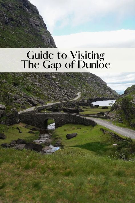 Your Guide to Visiting the Gap of Dunloe - Bon Traveler Gap Of Dunloe, Driving In Ireland, Ross Castle, Ireland Road Trip, Car Tour, Winter Destinations, California Map, Couple Getaway, Road Trip Itinerary