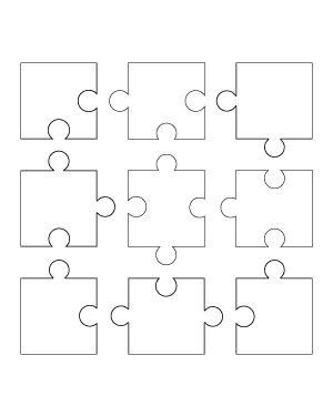 Puzzle Piece Template For Bulletin Board, Puzzle Piece Template Free Printable, Puzzle Piece Printable, Puzzle Piece Outline, Puzzle Outline, Puzzle Peice, 2 Puzzle Pieces, Blank Puzzle Pieces, Puzzle Piece Template