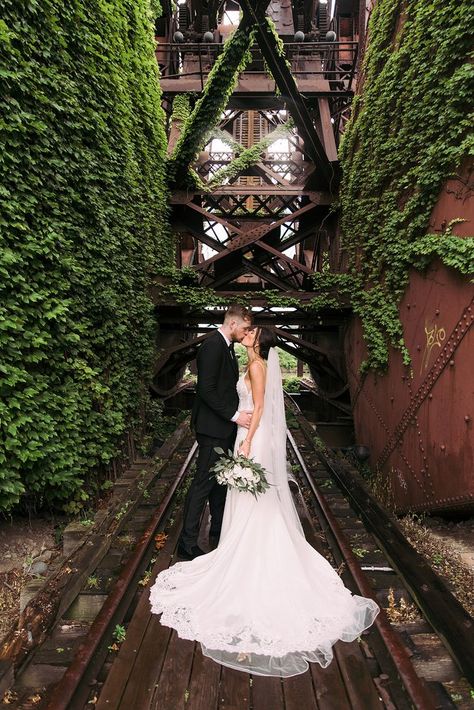 Cleveland Ohio Wedding Venues, Cleveland Wedding Venues, Wedding Dress Black And White, Wedding Day Poses, Rainy Wedding Day, Wedding Dress Black, Ohio Wedding Venues, Rainy Wedding, Cleveland Wedding