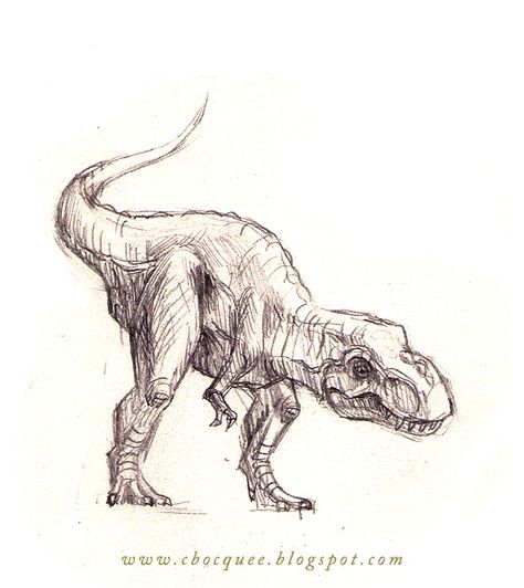 Tyrannosaurus Rex pencil sketch Dino Drawing, Dinosaur Sketch, Basic Art, Dinosaur Tattoos, Dinosaur Drawing, Art For Beginners, Draw Animals, Dinosaur Illustration, Paleo Art