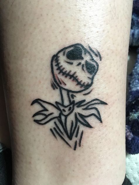 Small Chucky Tattoo Ideas, Jack Skellington Head Tattoo, Jack Skellington Tattoos, Jack Skellington Tattoo Design, Ghostface Tattoo Stencil, Jack Skellington Tattoo Ideas, Jack The Skeleton Tattoos, Wybie Tattoo, Jack Skeleton Tattoo