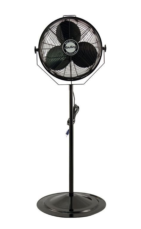 Amazon.com: Air King 9418 1/6 HP Industrial Grade Pedestal Fan, 18-Inch: Home & Kitchen Pedestal Fans, Emergency Radio, Scary Drawings, Air Fan, Floor Fans, Air King, Pedestal Fan, Industrial Space, Event Branding