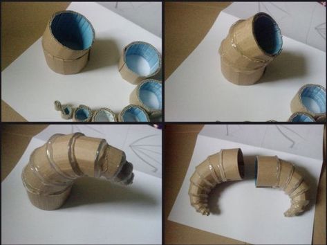 Costume Horns, Cosplay Horns, Handmade Halloween Costumes, Diy Costumes Women, Princess Diy, Instruções Origami, Pinterest Diy Crafts, Cosplay Tutorial, Cardboard Art