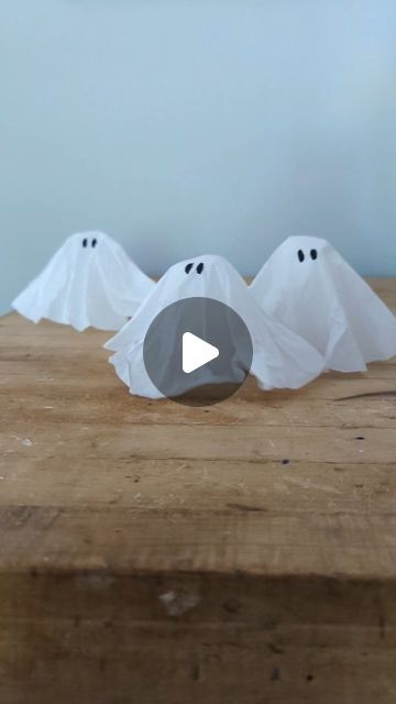 Studio Rosie on Instagram: "Tissue Paper Ghosts 👻  A super easy little ghost craft! Use a straw to make the ghosts fly or have a ghost race!  #recycleandplay @recycleandplay #recyclemeplay @recyclemeplay #littlesplayshare #craftcreateandmake #easycrafts #funbudgetplay #kidcrafts #halloweencrafts #diyhalloween #papercrafts" Tissue Paper Ghost Craft, Tissue Paper Ghosts, Tissue Ghosts, Ghost Crafts For Kids, Paper Ghosts, How To Make Ghosts, Paper Ghost, Ghost Craft, Flying Ghost